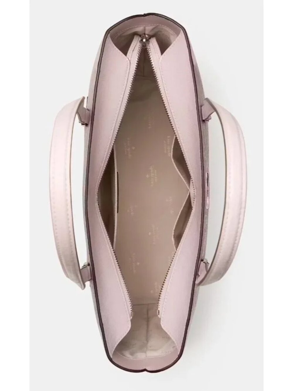 NWT Kate Spade Bridget Crinkle Patent Large Tote w Dustbag in Lilac - MSRP $399 - Picture 3 of 4